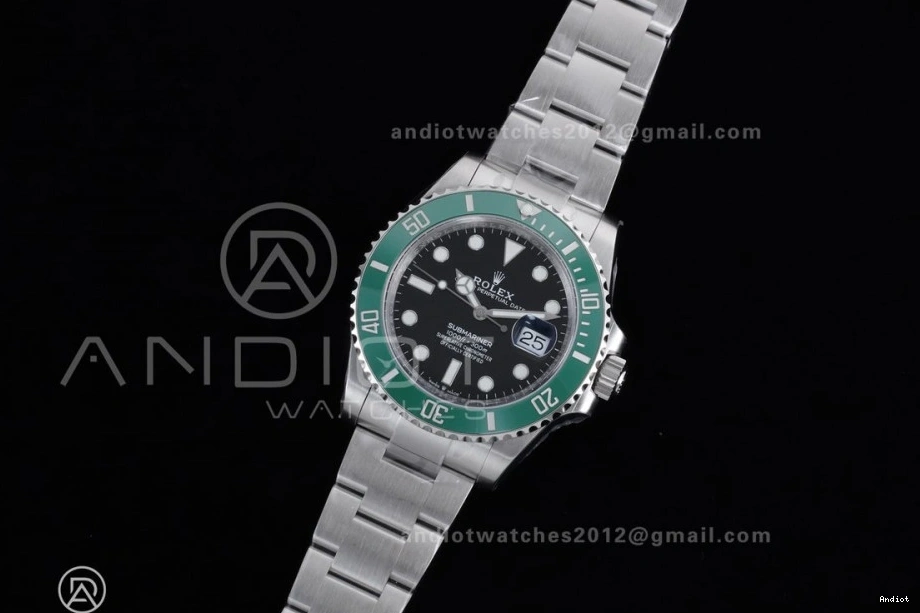 Version Youth 41mm A2824 Ceramic 904L Steel The Green Submariner Starbucks VSF 126610LV 0203